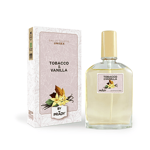 Prady Colonia Unisex Tobacco & Vanilla - Frasco de 90 ml - Spray Pulverizador