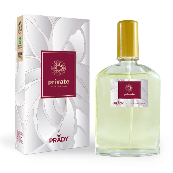 Prady Colonia Unisex Private - Frasco de 90 ml - Spray Pulverizador 1