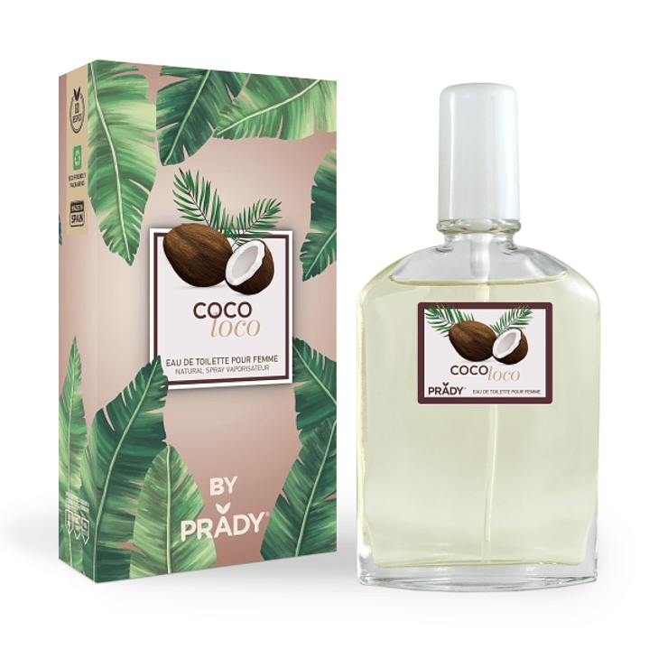 Prady Colonia Coleccion Frutales Coco Loco - Frasco de 90 ml - Spray Pulverizador 1