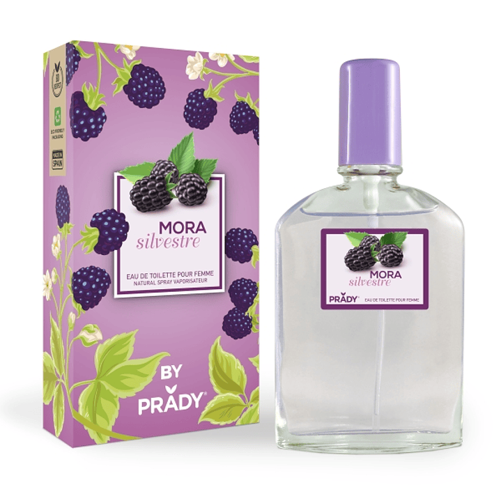 Prady Colonia Coleccion Frutales Mora Silvestre - Frasco de 90 ml - Spray Pulverizador 1