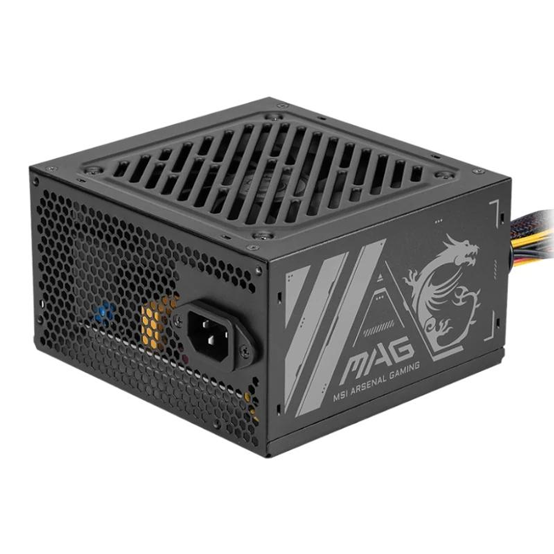 MSI Fuente Ali.MAG A500N-H 500W 24pin ATX Pack 10 2