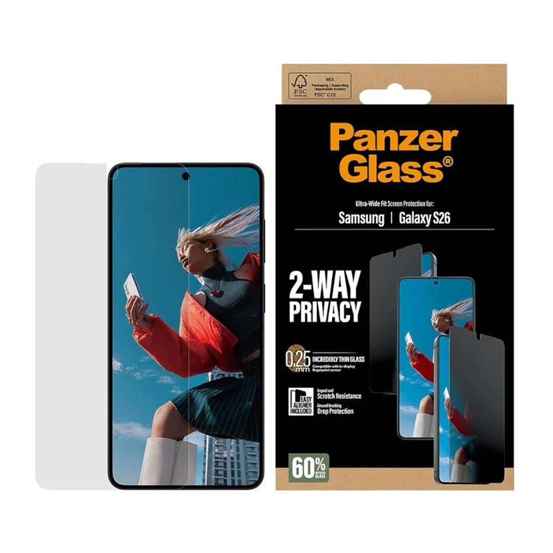 PanzerGlass Privacy Screen Pr. Samsung S26 1