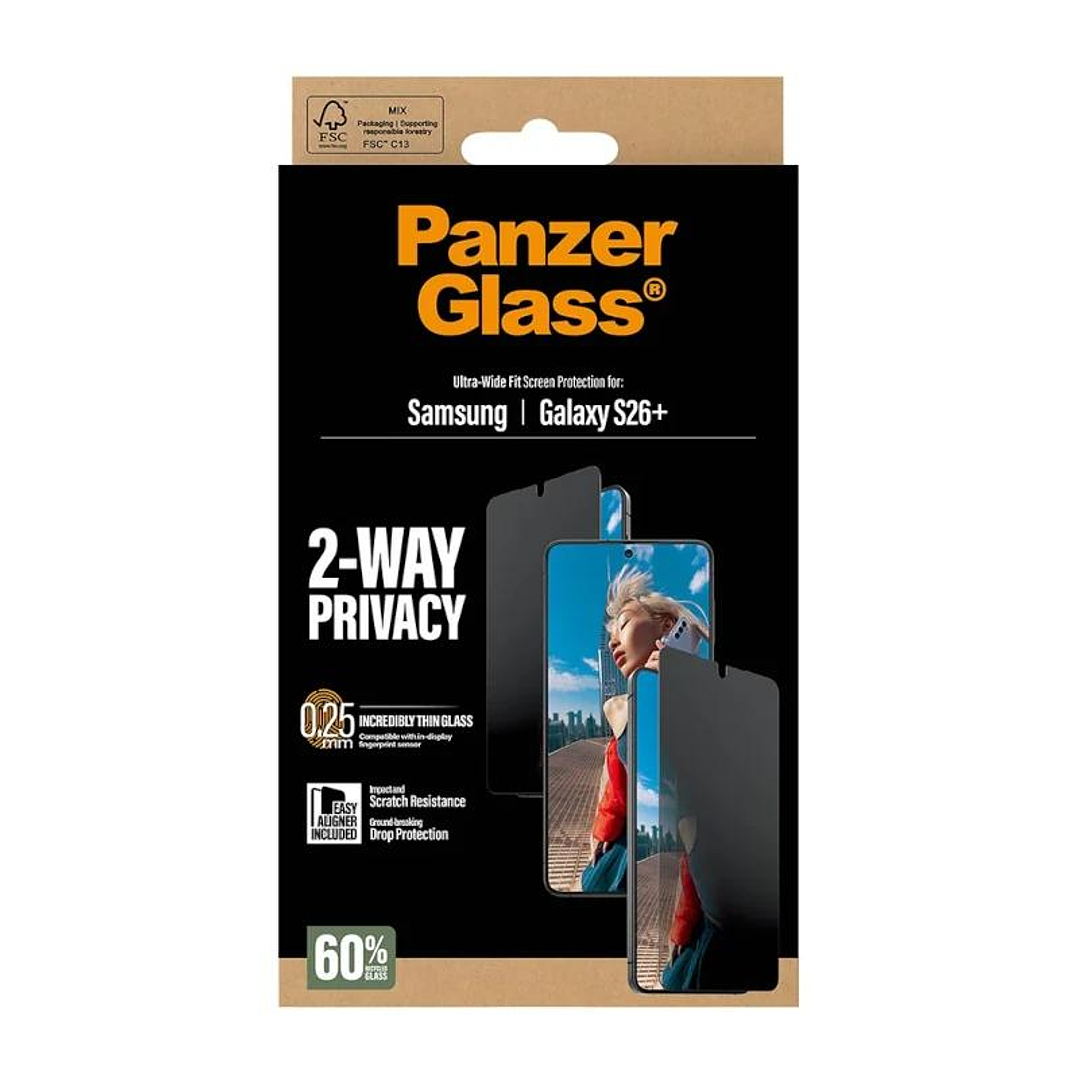 PanzerGlass Privacy Screen Pr. Samsung S26 Plus 3