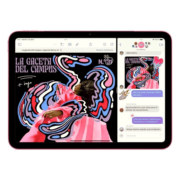 Apple IPAD WIFI 256GB PINK 4