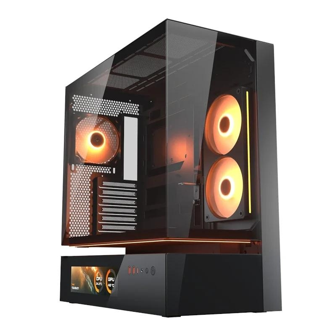 Cougar Caja Semitorre CFV235 Vision Black 1