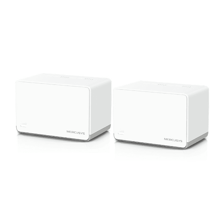 Mercusys H70X Sistema Wi-Fi 6 Mesh AX1800 Doble Banda - 2 Unidades Halo - Cobertura hasta 550 m² - Color Blanco 1