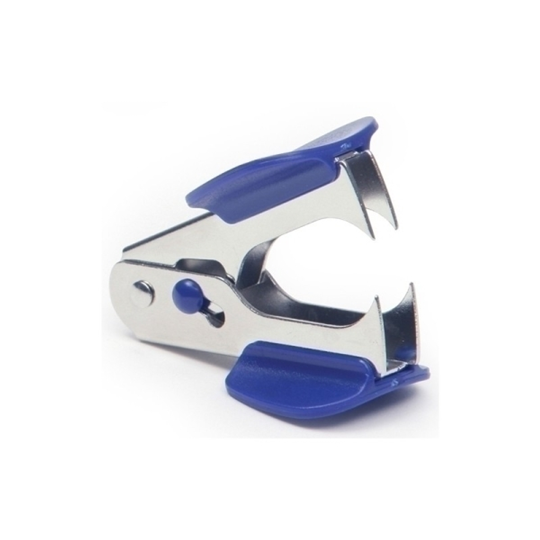 Rapesco R4 Safety Pack con 20 Quitagrapas Tipo Pinza - Cuerpo Metalico con Empuñadura de Plastico - Cierre de Seguridad - Colores Azul, Rojo y Negro 1