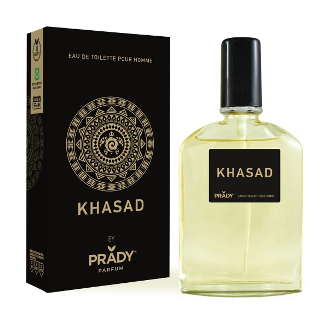 Prady Colonia de Hombre Khasad - Frasco de 90 ml - Spray Pulverizador 1