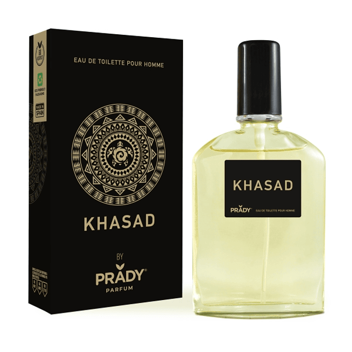 Prady Colonia de Hombre Khasad - Frasco de 90 ml - Spray Pulverizador 1