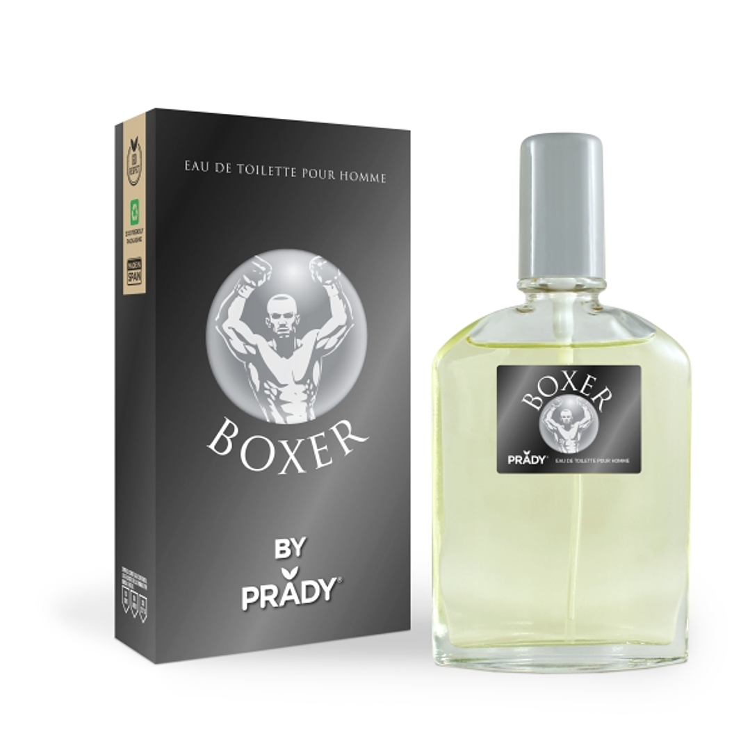 Prady Colonia de Hombre Boxer - Frasco de 90 ml - Spray Pulverizador 1