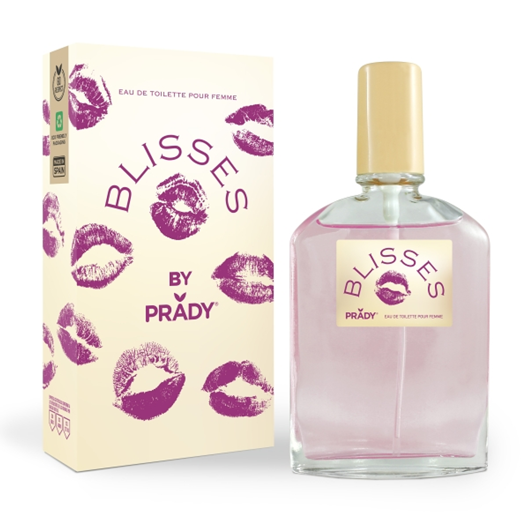 Prady Colonia de Mujer Blisses - Frasco de 90 ml - Spray Pulverizador 1