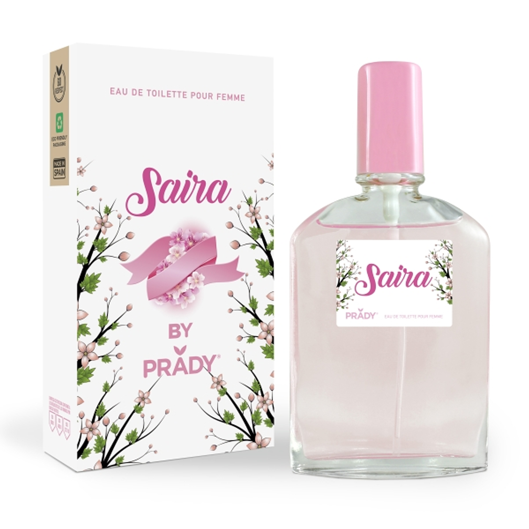 Prady Colonia de Mujer Saira - Frasco de 90 ml - Spray Pulverizador 1