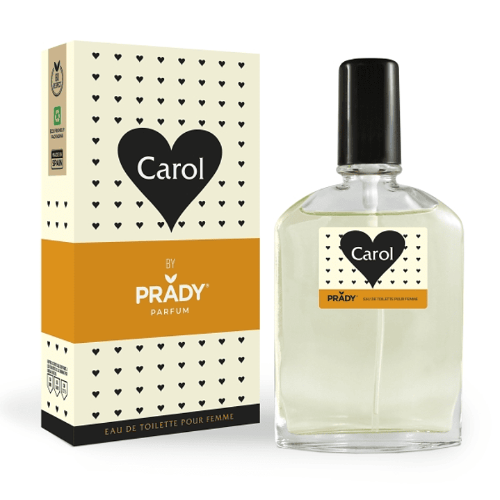 Prady Colonia de Mujer Carol - Frasco de 90 ml - Spray Pulverizador 1