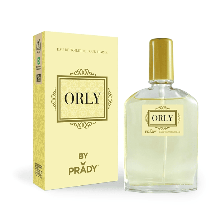 Prady Colonia de Mujer Orly - Frasco de 90 ml - Spray Pulverizador 1