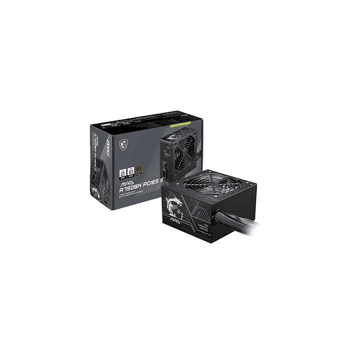 MSI Fuente Alimentación MAG A750BN PCIE5 II 4