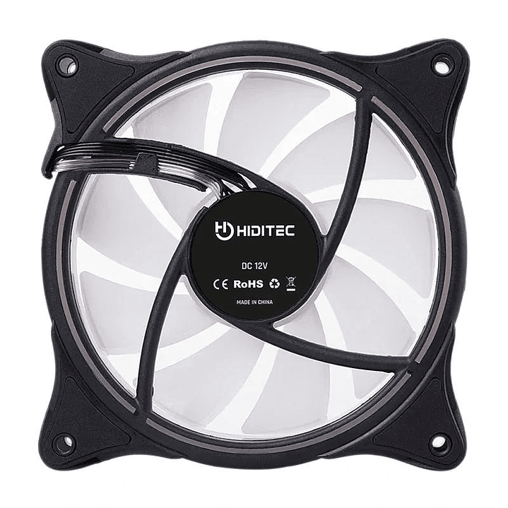 Hiditec Ventilador Gaming ARGB-N-18 BLACK 120 MM 2