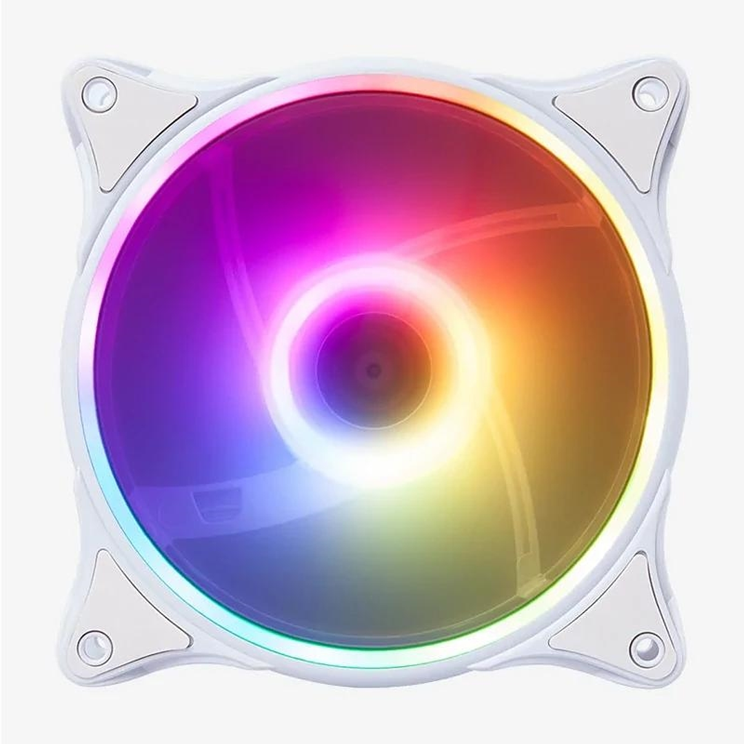 Hiditec Ventilador Gaming ARGB-N-18 WHITE 120 MM 1