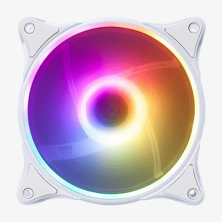 Hiditec Ventilador Gaming ARGB-N-18 WHITE 120 MM 1