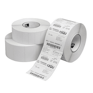 Zebra Z-Select 2000T Pack de 12 Rollos de Etiquetas Termicas Originales 75x51mm - Adhesivo Permanente - 1370 Unidades x Rollo - 800273-205