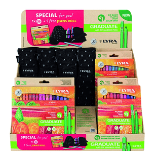 Lyra Graduate Art Tip Expositor de Rotuladores de Colores - Colores Surtidos