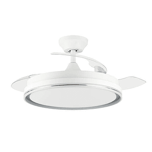 Orbegozo CP 135105 Ventilador de Techo Elegance Eficiente y Silencioso - Iluminacion LED - Mando a Distancia - Sistema Reversible - Temporizador Progr
