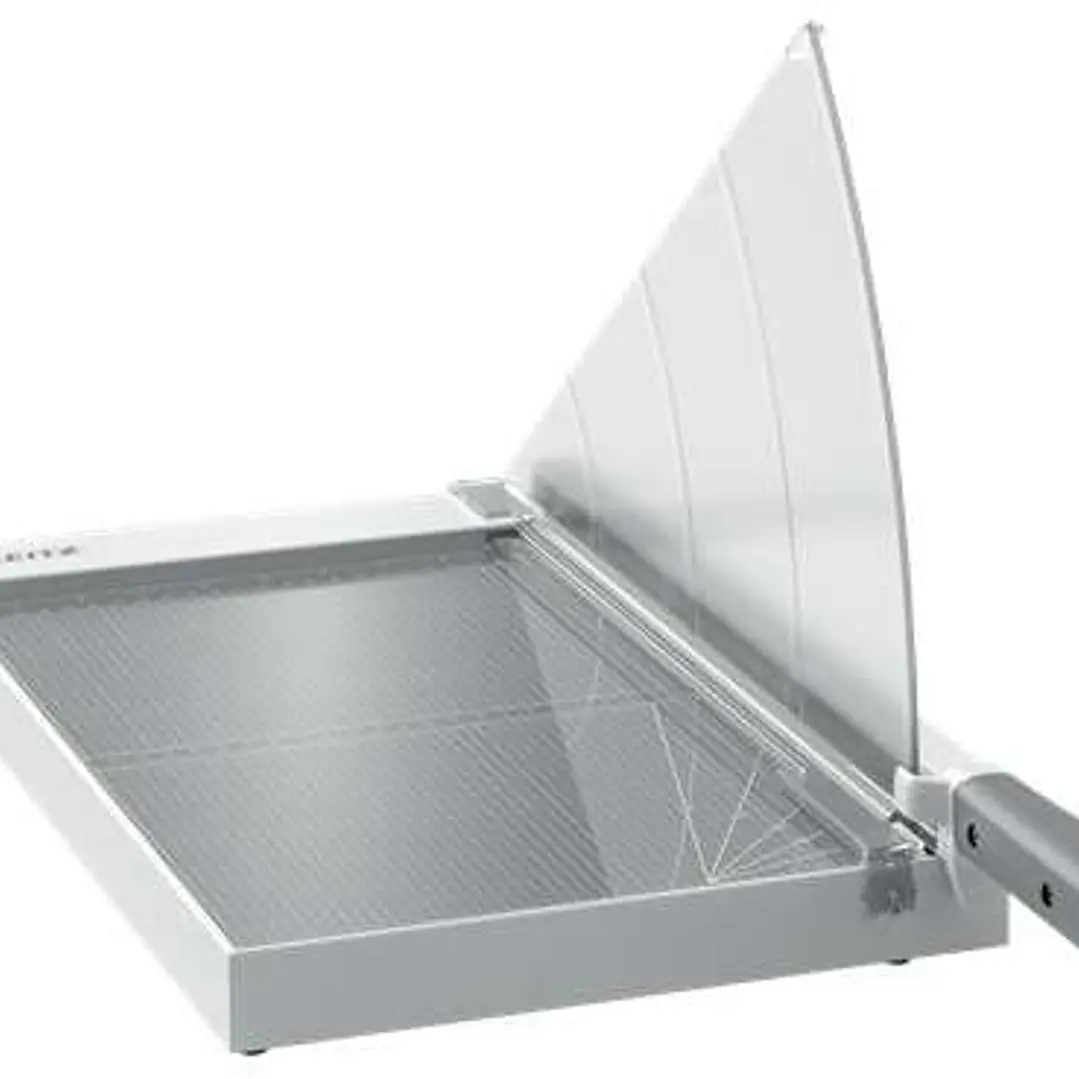 Leitz Precision Office A4+ Guillotina de papel - Recorta hasta 15 Hojas - Formato A4 - Corte Acero Rectificado de Precision 1