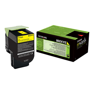 Lexmark CX510 Amarillo Cartucho de Toner Original - 80C2XY0/80C2XYE/80C0X40/802XY