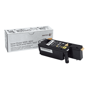 Xerox Phaser 6020/6022 Amarillo Cartucho de Toner Original - 106R02758
