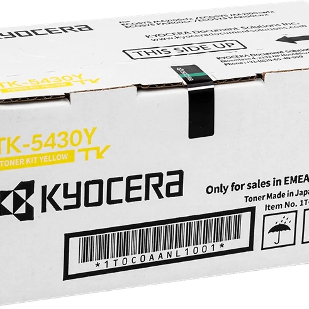 Kyocera TK5430 Amarillo Cartucho de Toner Original - 1T0C0AANL1/TK5430Y 1