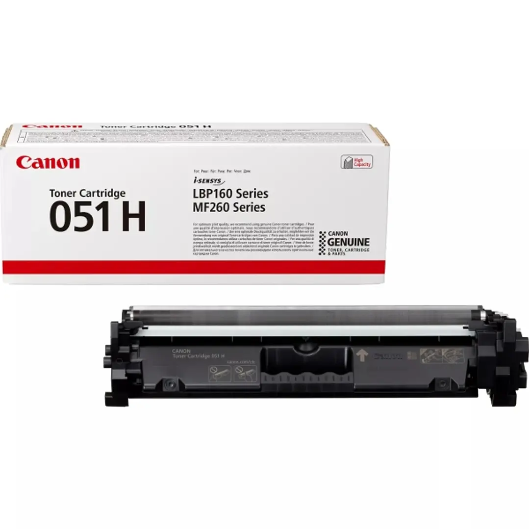Canon 051H Negro Cartucho de Toner Original - 2169C002 1