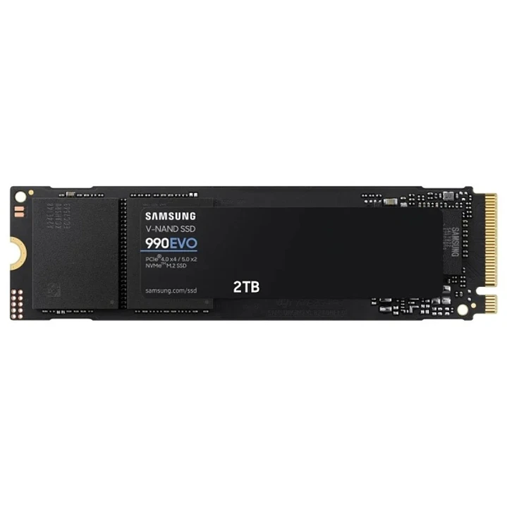 Samsung 990 EVO Disco Duro Solido SSD 2TB M.2 PCIe 4.0 x4, 5.0 x2 NVMe 2.0 1