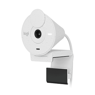 Logitech Brio 300 Webcam Full HD - 2 Megapixeles - Campo Visual 70º - Color Blanco Crudo