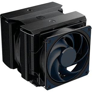 Cooler Master MA824 Disipador CPU - 8 Tubos -  Multisocket Universal - Doble Ventilador - Color Negro