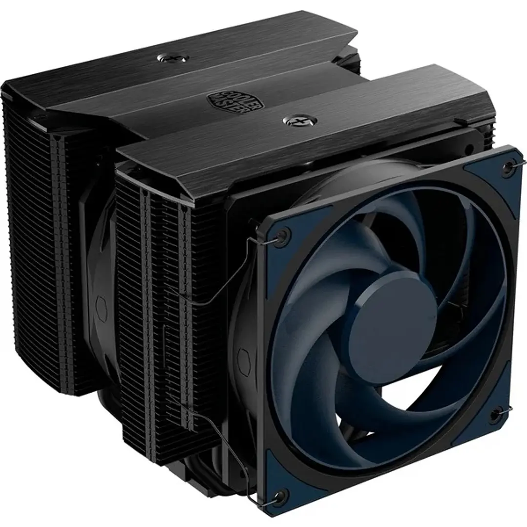 Cooler Master MA824 Disipador CPU - 8 Tubos -  Multisocket Universal - Doble Ventilador - Color Negro 1