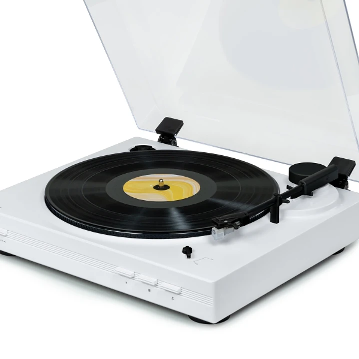 Thomson TT351 Giradiscos Preamplificado - Funcion Parada Automatica - Color Blanco 1