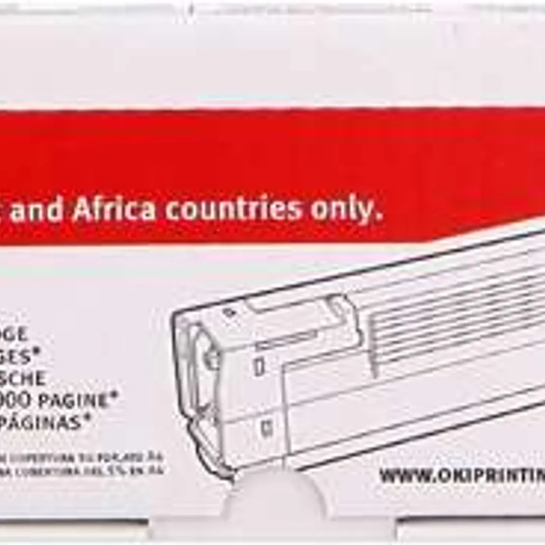 OKI C5650/C5750 Negro Cartucho de Toner Original - 43865708 1