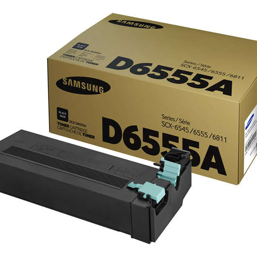 Samsung SCX6555N/SCX6545N Negro Cartucho de Toner Original - SCX-D6555A/SV208A 1
