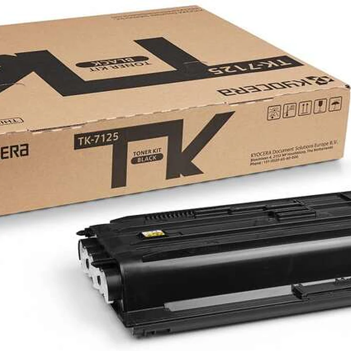 Kyocera TK7125 Negro Cartucho de Toner Original - 1T02V70NL0 1