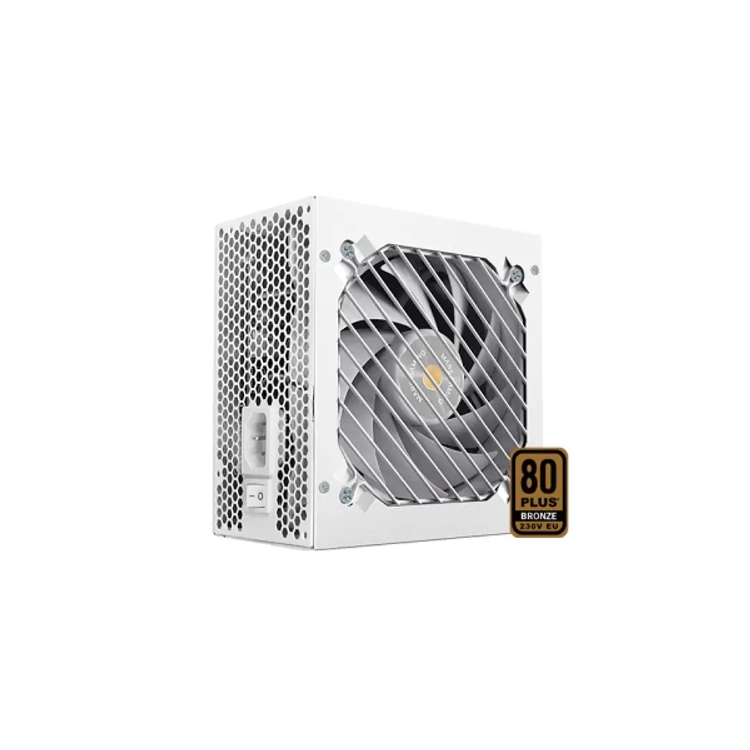 Mars Gaming MPB850SIM Fuente de Alimentacion ATX de 850W - 80 Plus Bronze - Modular - 12dB - 150x160x85mm - Color Blanco 1