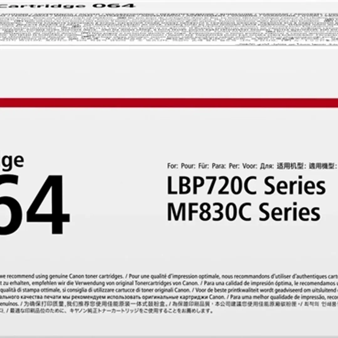 Canon 064 Cyan Cartucho de Toner Original - 4935C001 1