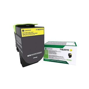 Lexmark CS317/CS417/CS517/CX317/CX417/CX517 Amarillo Cartucho de Toner Original - 71B20Y0/71B0040