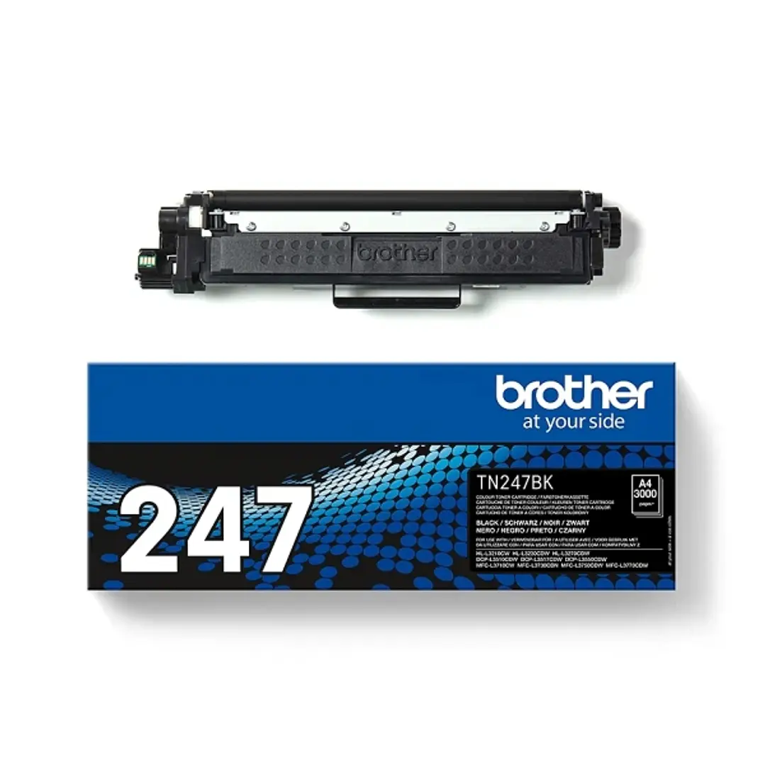 Brother TN247 Negro Cartucho de Toner Original - TN247BK 1