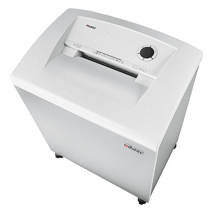 Dahle 514 Destructora de Papel Manual Corte en Particulas P-5 - Destruye hasta 19 Hojas - Capacidad de la Papelera 140L - Ruedas Giratorias - Color Gr 1