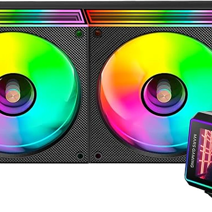 Mars Gaming ML-VISIONII240 Kit de Refrigeracion Liquida - Potencia 500W - Pantalla IPS 2.8