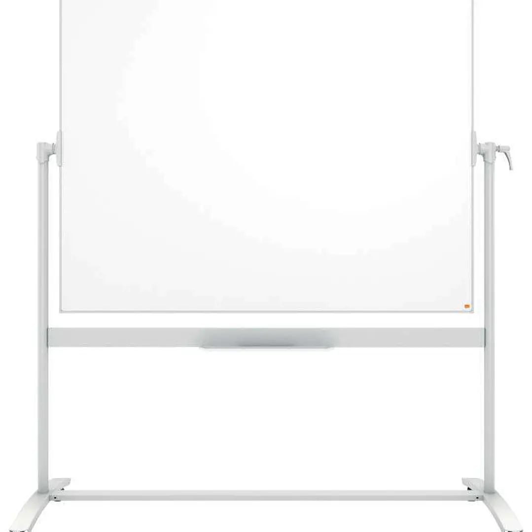 Nobo Pizarra Blanca Movil de Esmalte Classic - 1500x1200mm - Diseño Puntero - Color Blanco 1