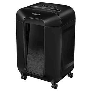 Fellowes LX85 Destructora de Papel Manual Corte en Particulas P-4 - Destruye hasta 12 Hojas - Papelera de 19L - Color Negro