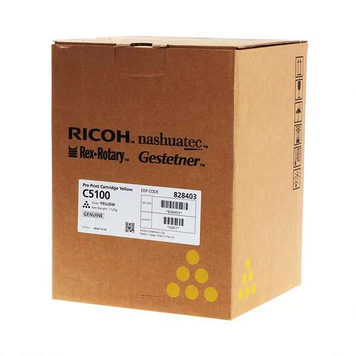 Ricoh Pro C5100/C5110 Amarillo Cartucho de Toner Original - 828403 1