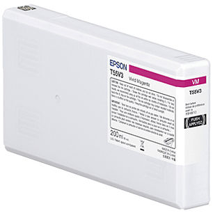 Epson T55W3 Magenta Vivido Cartucho de Tinta Original - C13T55W300