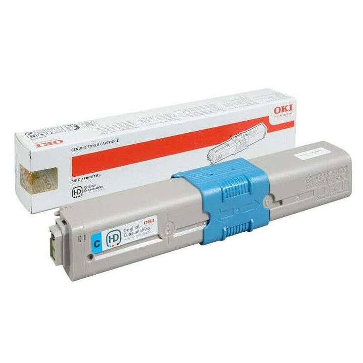 OKI C510/C530/MC561/MC562 Cyan Cartucho de Toner Original - 44469724 1