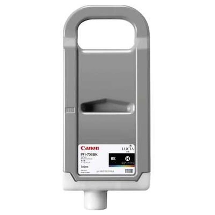 Canon PFI706 Negro Cartucho de Tinta Original - 6681B001 1